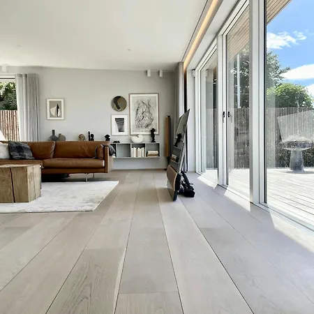 Stylish 70's With Forest And View In Ry Feriehus Ry
